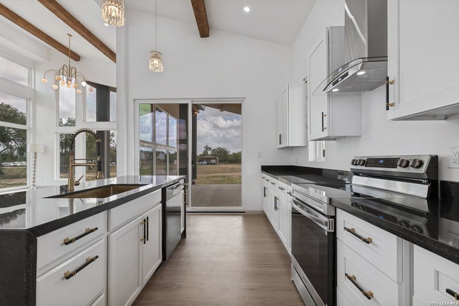 Furnished interior view inside a new home in , Von Ormy (Image 6).