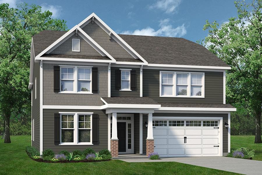 Representative exterior photo of a completed home built from the The Mangrove by Chesapeake Homes in Coastal Club of the Carolinas, Calabash, NC (Image 24).