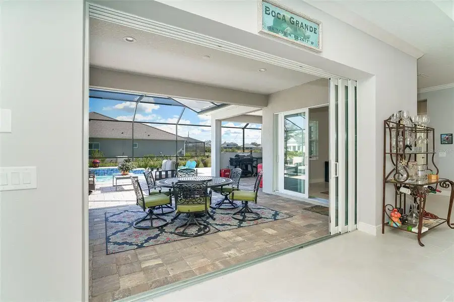 Exterior details and patio area of a home in , Englewood (Image 3).