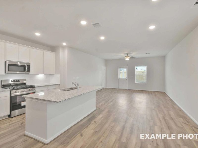 Representative furnished interior of a home built from the The Brazos F by Davidson Homes LLC in Windmill Estates, Magnolia (Image 6). Representative furnished interior of a home built from the The Brazos F by Davidson Homes LLC in Windmill Estates, Magnolia (Image 6).