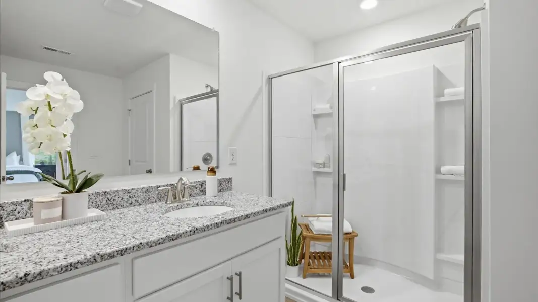 Furnished interior view inside a new home in Catlett Cove, Knoxville (Image 32).