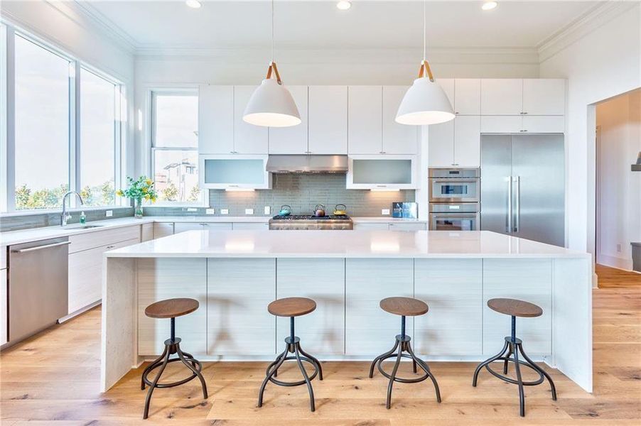 Example of Kitchen Dining Area