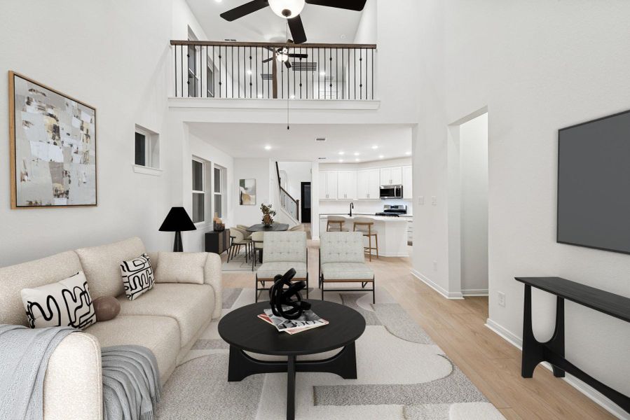 REPRESENTATIVE PHOTO - Photo does not represent actual home options and selection. Virtually staged to give you the visual you need to see furniture placement and how the home can live. Ask Sales consultant for specific selections.