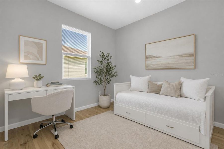 Furnished interior view inside a new home in Seasons at Lakeside Forest, Tavares (Image 28).