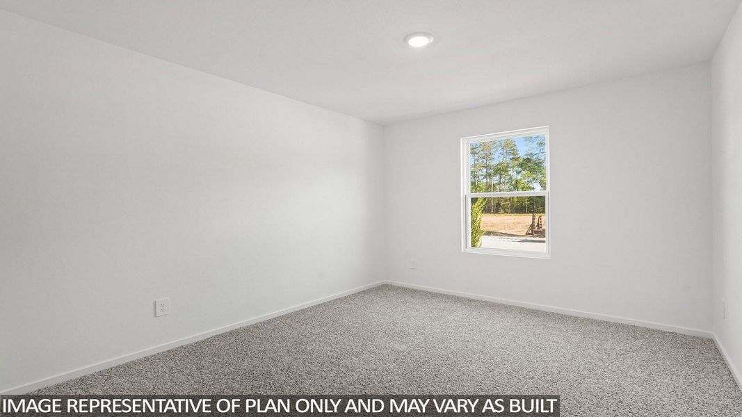 Spacious, unfurnished interior of a new home in Grand Pines, Magnolia (Image 9).