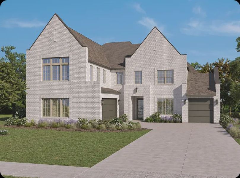 Representative exterior photo of a completed home built from the The Grayson by Homebound in Park Place, Prosper, TX (Image 4). Representative exterior photo of a completed home built from the The Grayson by Homebound in Park Place, Prosper, TX (Image 4).