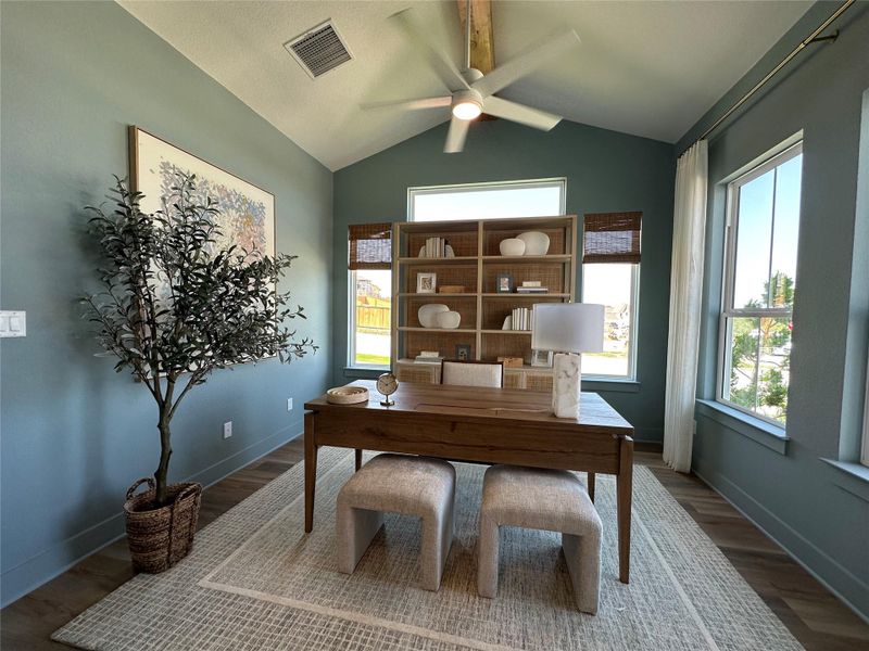 Study at Front of Home