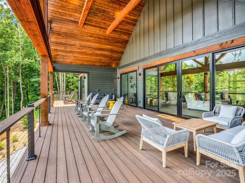 Furnished interior view inside a new home in , Mill Spring (Image 16).