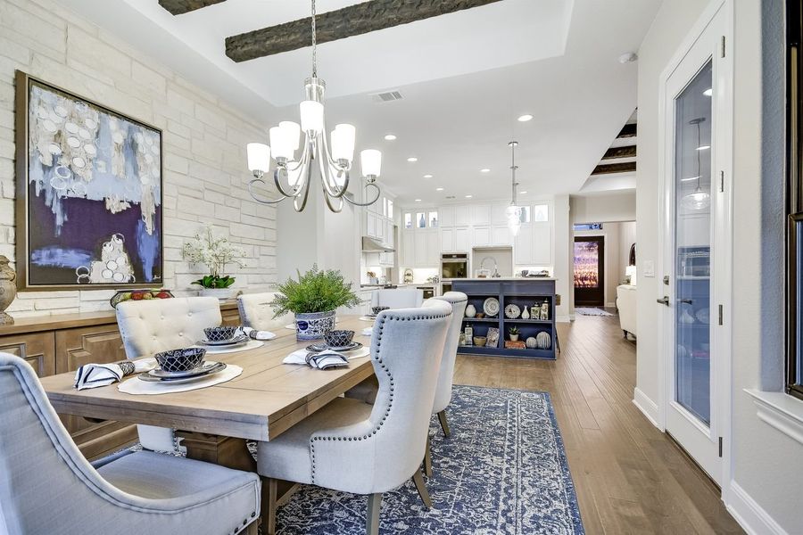 Representative furnished interior of a home built from the Catalina by Giddens Homes in Clearwater Ranch, Liberty Hill (Image 82).