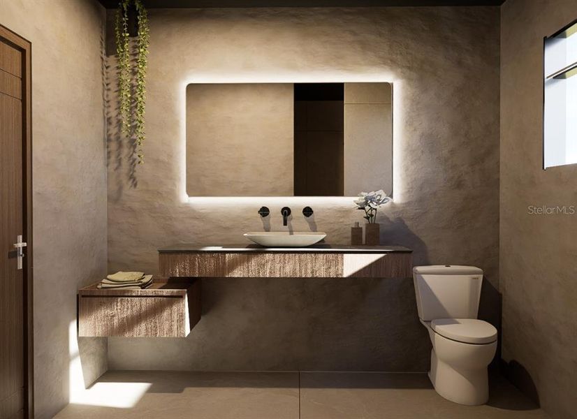 Furnished interior view inside a new home in , Sarasota (Image 13).