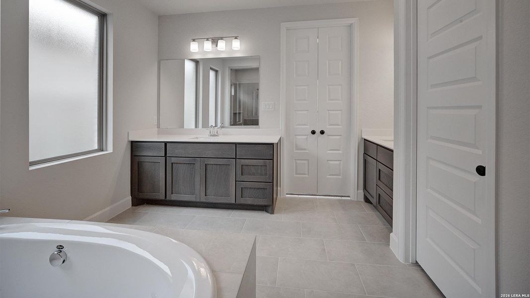 Furnished interior view inside a new home in Ladera, San Antonio (Image 11). Furnished interior view inside a new home in Ladera, San Antonio (Image 11).
