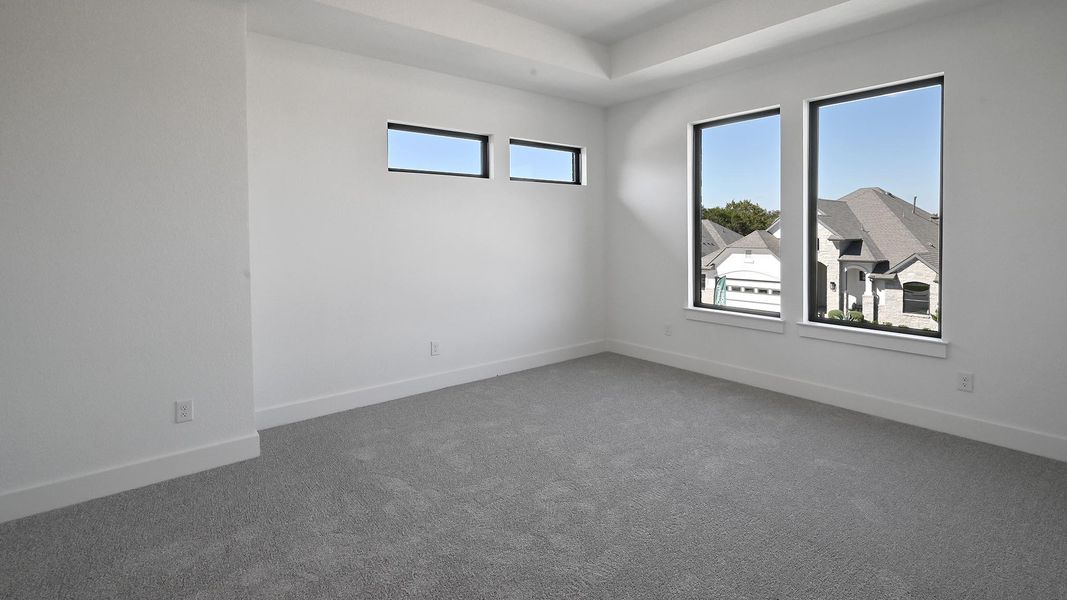 Spacious, unfurnished interior of a new home in 6 Creeks 60', Kyle (Image 12). Spacious, unfurnished interior of a new home in 6 Creeks 60', Kyle (Image 12).