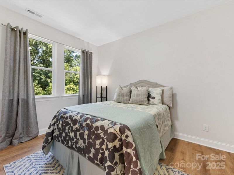 Primary down with lots of natural light. Primary down with lots of natural light.