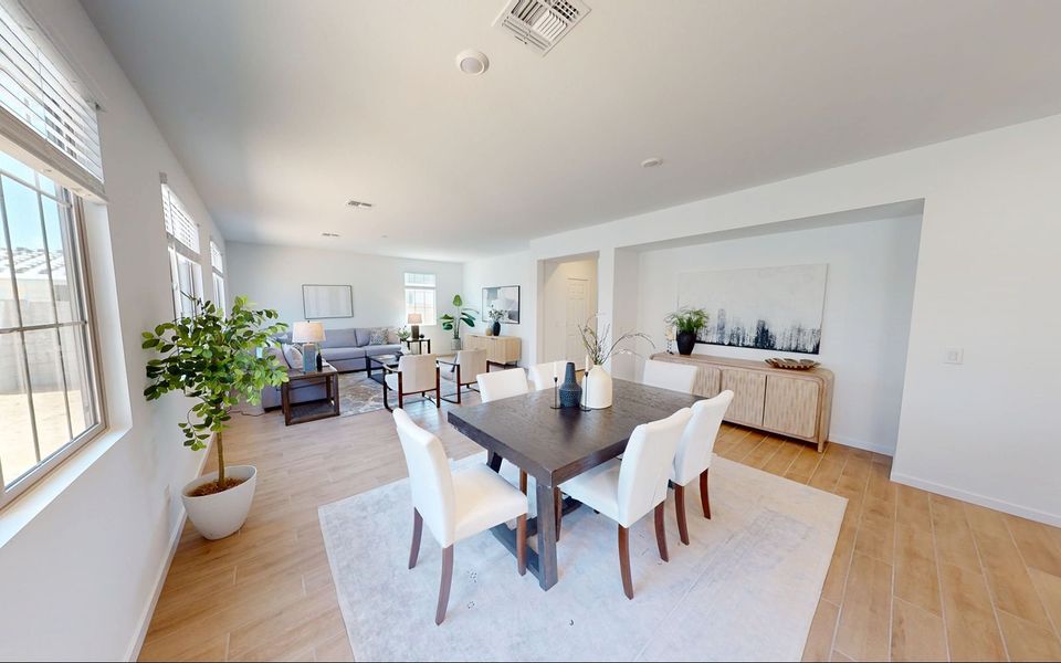Representative furnished interior of a home built from the Poppy by Brookfield Residential in Blossom Rock, Apache Junction (Image 8).