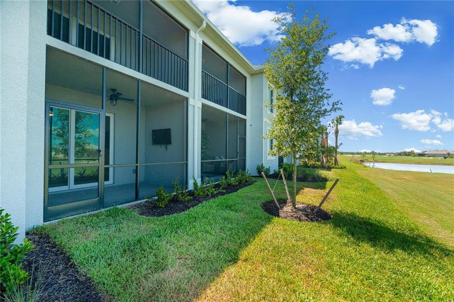 Exterior details and patio area of a home in Calusa Country Club, Lakewood Ranch (Image 35).