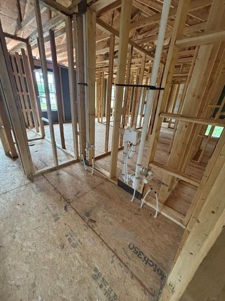 In-progress construction of a new home in Edenglen, Buford, GA (Image 42).
