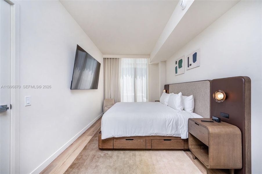 Furnished interior view inside a new home in Domus Brickell Park, Miami (Image 24).