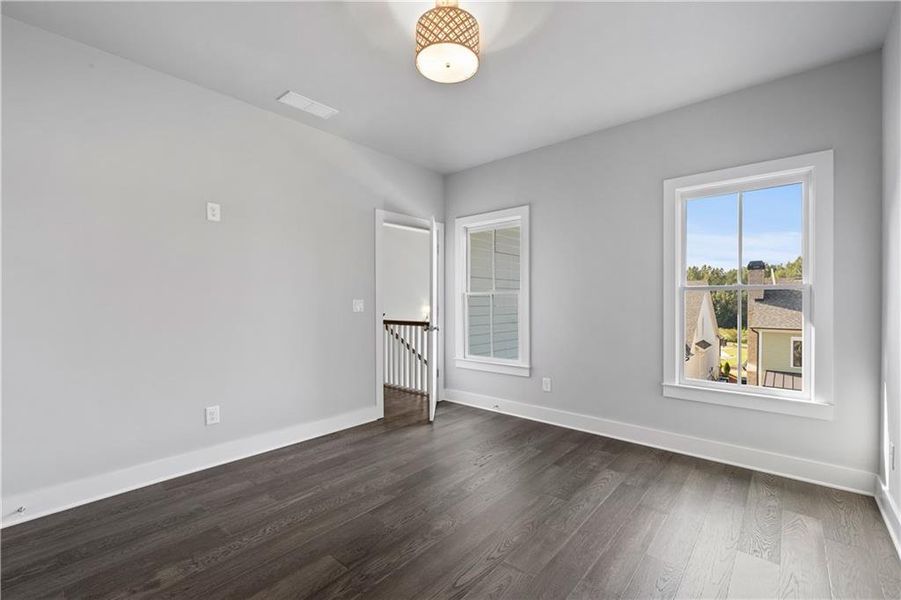 Spacious, unfurnished interior of a new home in Crossroads, Milton (Image 31). Spacious, unfurnished interior of a new home in Crossroads, Milton (Image 31).