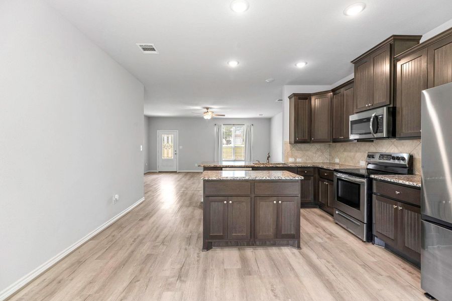 Furnished interior view inside a new home in , Gonzales (Image 5). Furnished interior view inside a new home in , Gonzales (Image 5).