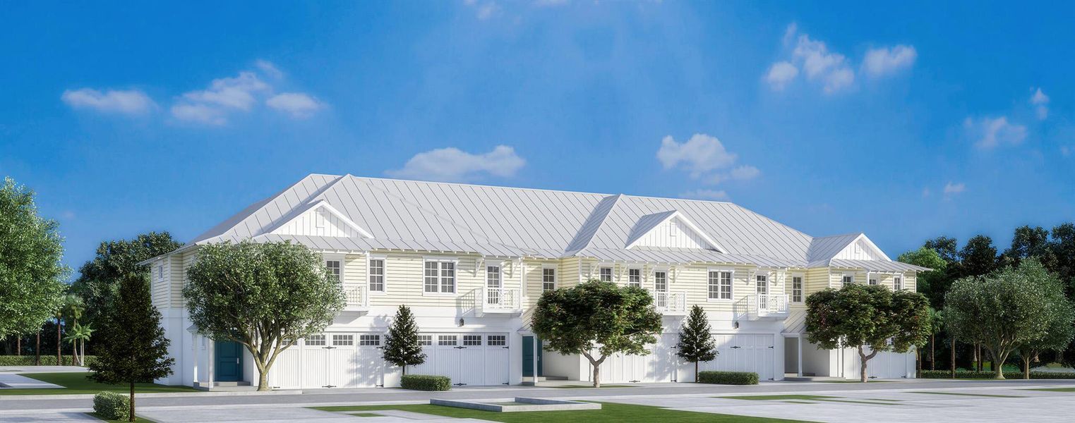 Front exterior of a new home in , Jupiter, FL, highlighting curb appeal (Image 20).