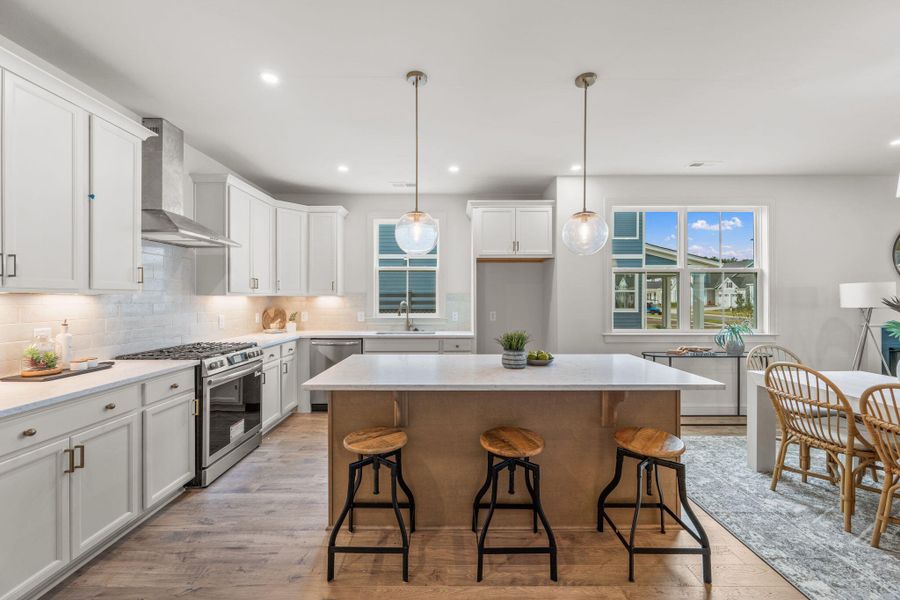 Furnished interior view inside a new home in , Summerville (Image 13).