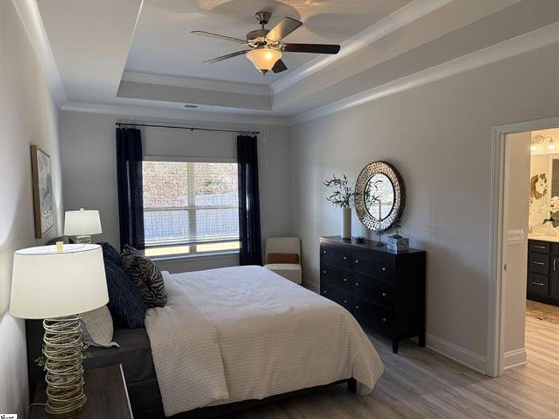 Furnished interior view inside a new home in Bracken Woods, Piedmont (Image 13).