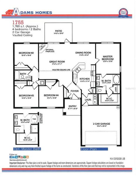2D floor plan layout of this home in North Port, North Port, FL (Image 1). 2D floor plan layout of this home in North Port, North Port, FL (Image 1).
