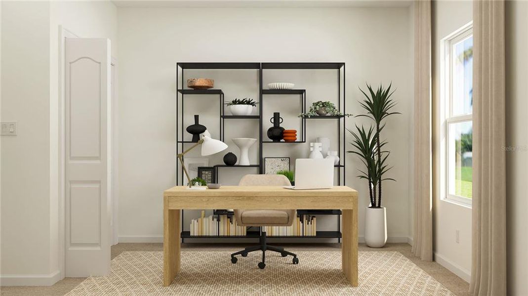 Furnished interior view inside a new home in Millwood, Ocala (Image 11).