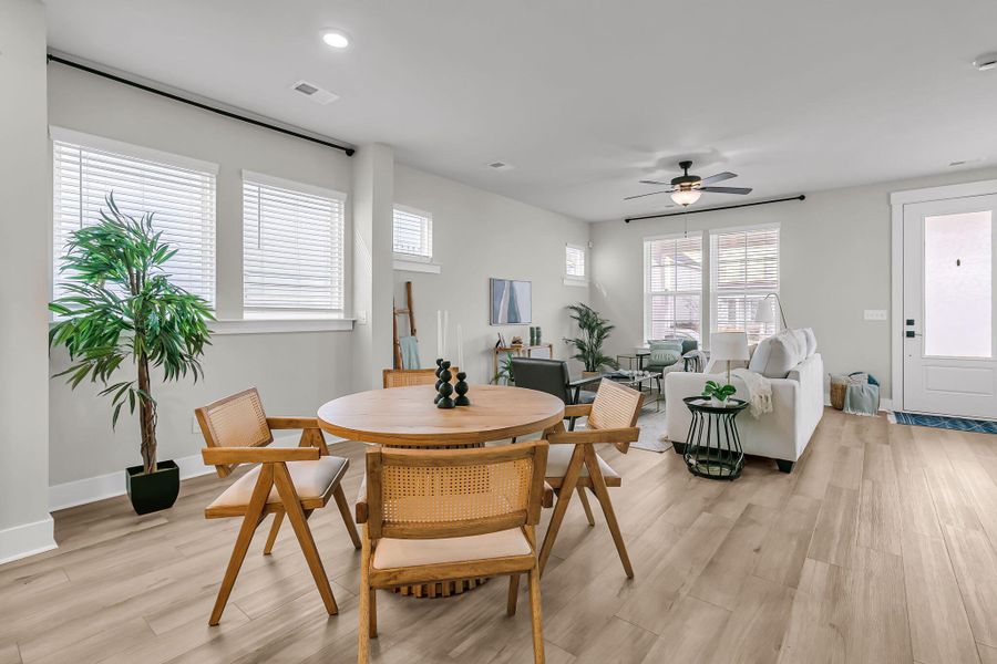 Furnished interior view inside a new home in Nexton - Midtown - The Park Collection, Summerville (Image 12).