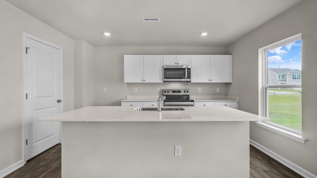 Furnished interior view inside a new home in Wilson's Ridge, Smithfield (Image 4).