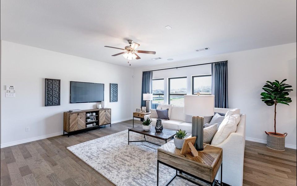 Furnished interior view inside a new home in The Reserve at Huntsville, Huntsville (Image 10).