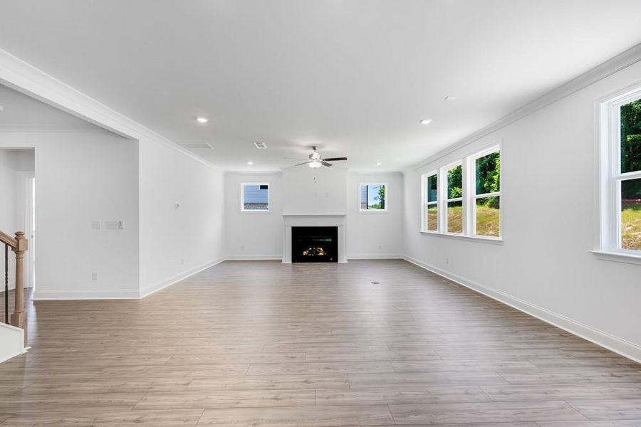 Spacious, unfurnished interior of a new home in Auburn Glen, Dacula (Image 23). Spacious, unfurnished interior of a new home in Auburn Glen, Dacula (Image 23).
