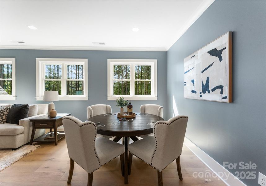 Furnished interior view inside a new home in , Denver (Image 15).