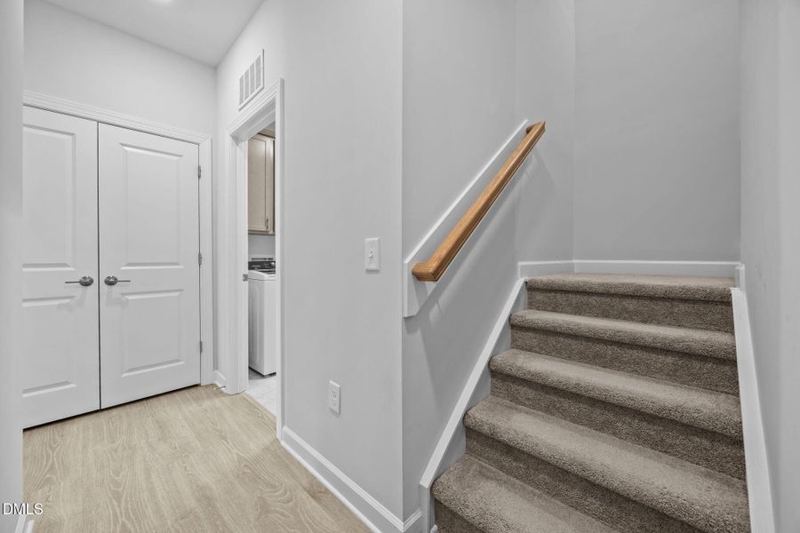 Garage Entry & Rear Stairs