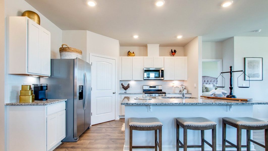 Representative furnished interior of a home built from the Bristol by D.R. Horton in Kingston Creek, Jackson (Image 6).