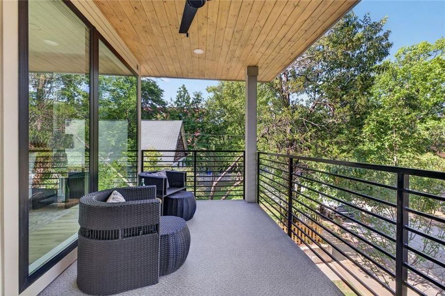 Exterior details and patio area of a home in , Atlanta (Image 33). Exterior details and patio area of a home in , Atlanta (Image 33).