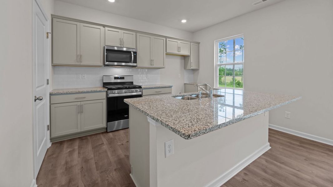 Furnished interior view inside a new home in Bedford Place, Wilson (Image 5).