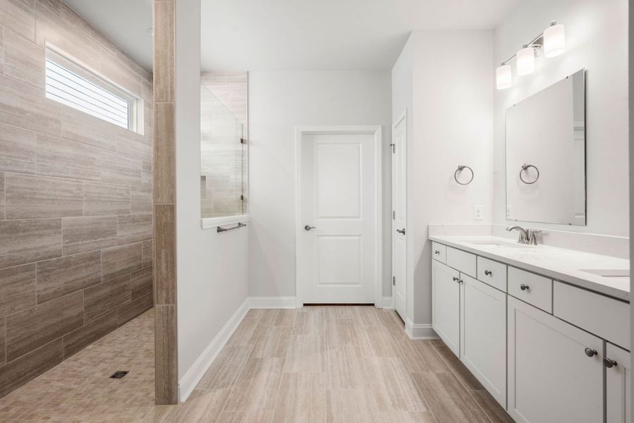 Furnished interior view inside a new home in Midpoint at New Riverside, Bluffton (Image 12).