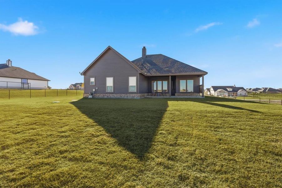 Exterior details and patio area of a home in , Decatur (Image 4). Exterior details and patio area of a home in , Decatur (Image 4).