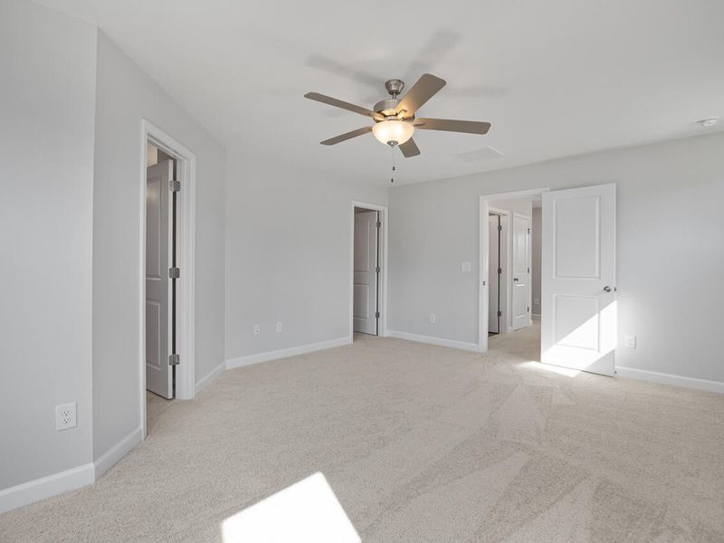 Spacious, unfurnished interior of a new home in Springvale, Fuquay Varina (Image 17).