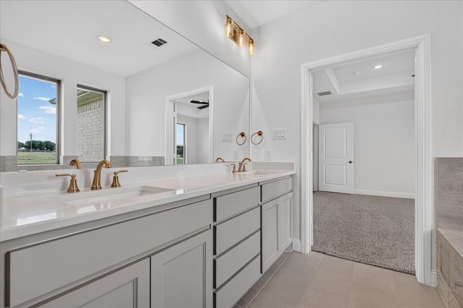 Furnished interior view inside a new home in Taylor Ranch, Springtown (Image 17).