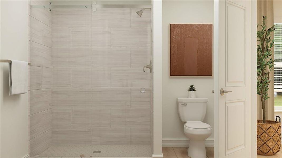 Furnished interior view inside a new home in The Townes at West River, Tampa (Image 5).