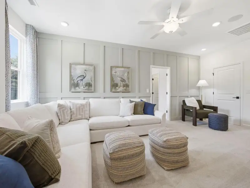 Representative furnished interior of a home built from the The Ashport G by Davidson Homes LLC in Enclave at Belmont, Belmont (Image 41).