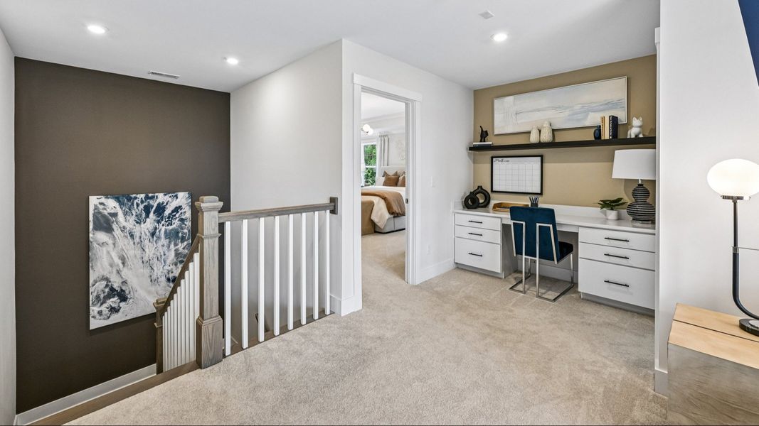 The Jordan Plan by DRB Homes in Lakeside Glen York SC - Upstairs Loft