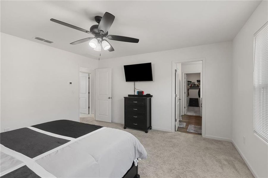 Furnished interior view inside a new home in , Winder (Image 11).
