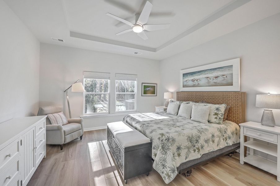 Furnished interior view inside a new home in Horizons at Summers Corner | 55+: The Legends, Summerville (Image 11).