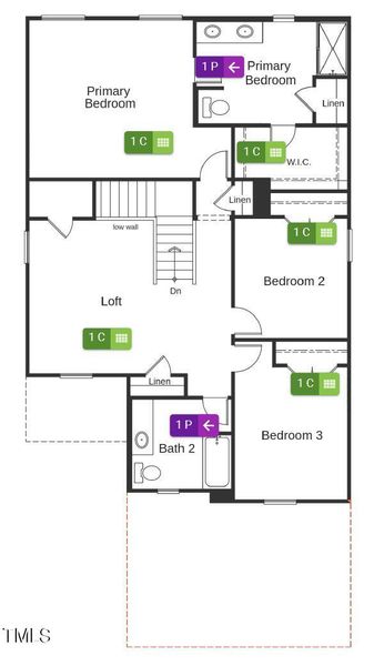 Second Floor Layout