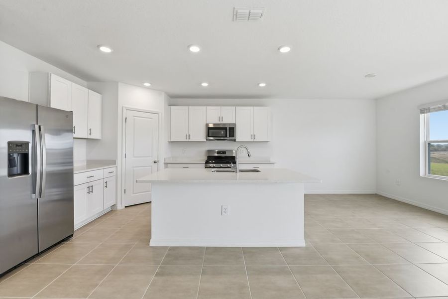 Furnished interior view inside a new home in Firethorn, Parrish (Image 4). Furnished interior view inside a new home in Firethorn, Parrish (Image 4).