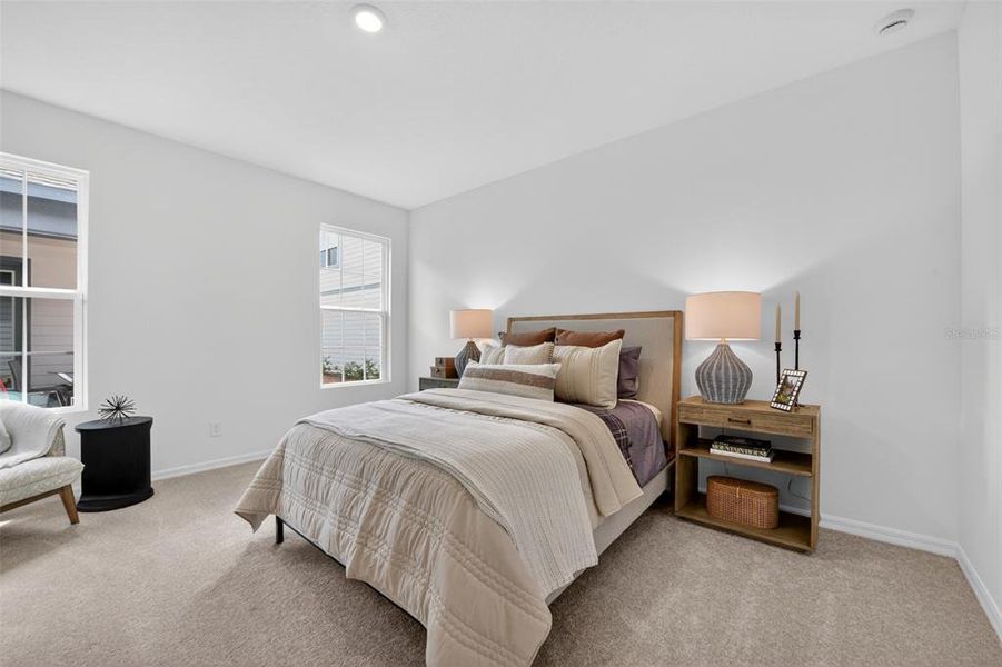 Furnished interior view inside a new home in Weslyn Park, St. Cloud (Image 8).