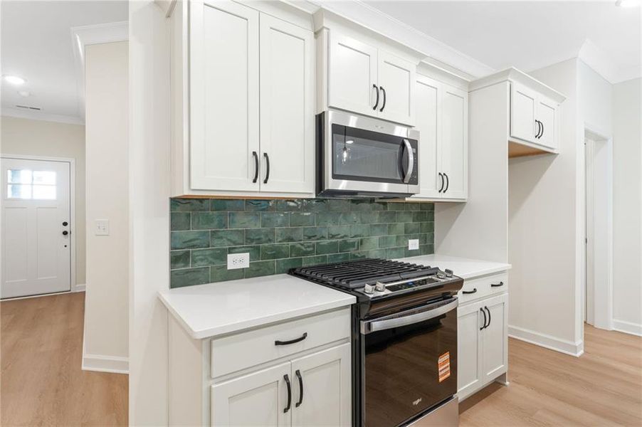 Furnished interior view inside a new home in River Walk Place, Lawrenceville (Image 6).